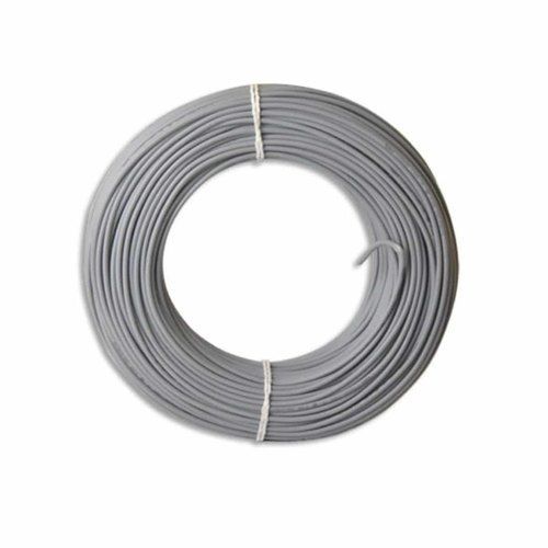 White Color Telephone Landline Cord Cable With High Heat Resistance Capabilities Application: Telecommunication