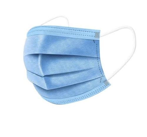 Blue Color 3 Layer Disposable Surgical Face Mask for Hospital and Medical Use