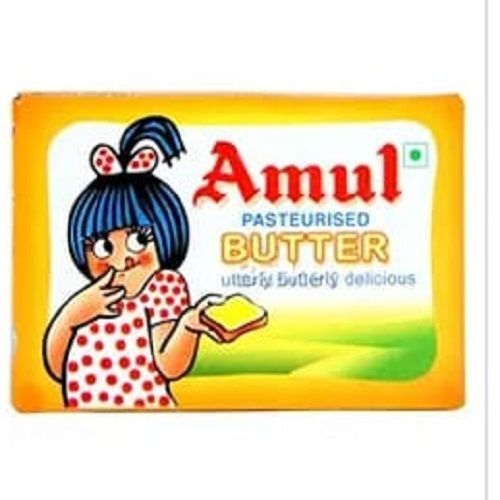 Delicious Natural Taste Rich Aroma Creamy Yellow Pasturized Pure Amul Butter