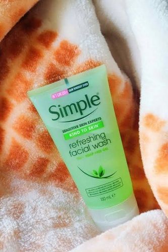 Gel Type Simple Kind Skin Refreshing Facial Wash For All Skin Types, 150 Ml Pack