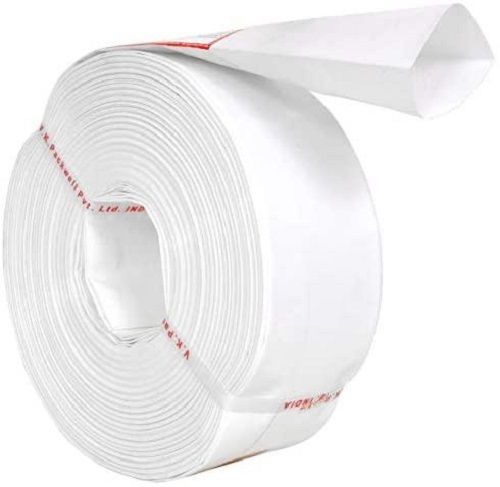 Laminated Hdpe Lapeta Woven Lay Flat Tube White Long Hose Pipe Hardness: 8 Inch 30 Meter