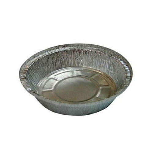 Paper Craft Disposable Round Shaped Silver Paper Dona Serving Bowl