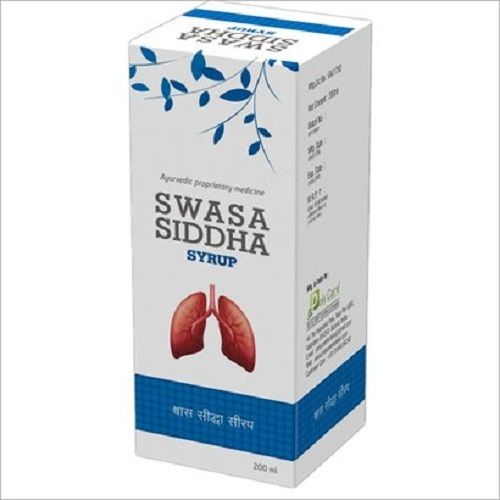 Poly Care Swasa Siddha Herbal Lung Care Ayurvedic Syrup For Respiratory Wellness