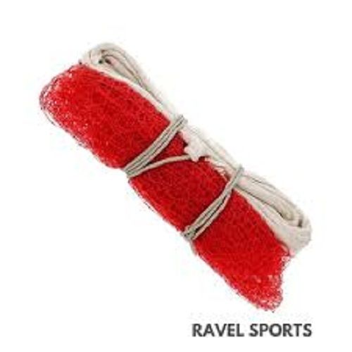 Red Ravel Sport Professional Nylon Badminton Net For Indoor And Outdoor