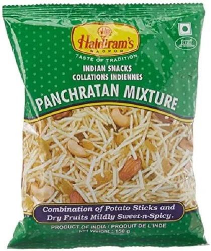Rich Natural Taste Haldiram Panchratan Mixture With Potato Sticks And Dry Fruits, 150 gram