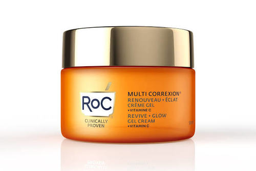 Roc Multi Correx Crema Viso With Glow Skin Care Vitamin C And Moisturizer Cream