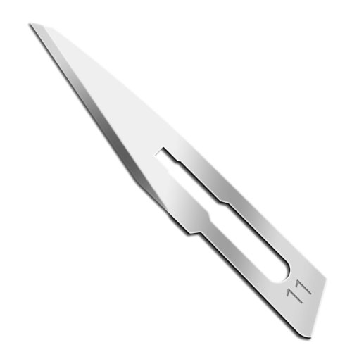 Steel Strong And Safe Basic Surgical Blades Used In Hospitals, Weight 5G 