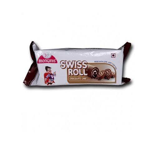 Sweet Flavor Little Moginis Swiss Chocolate Cake Rolls Layered With Cream