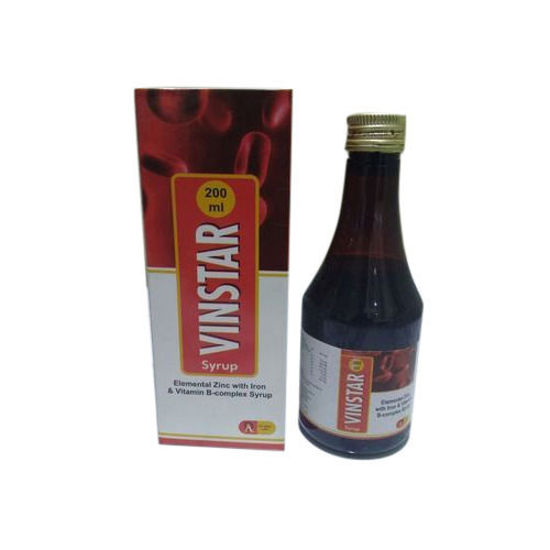 Vinstar Syrup Essential Zinc With Iron And Vitamin B Complex Syrup 200ml