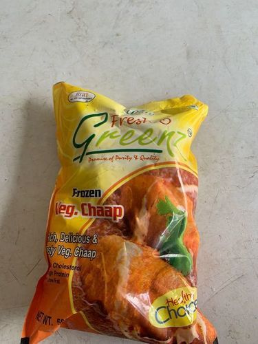 500 Grams Frozen Veg. Soya Chaap Packet Healthy Choice