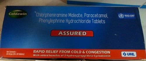 Assured Chlorpheniramine Maleate Paracetamol Phenylephrine Hydrochloride Tablets