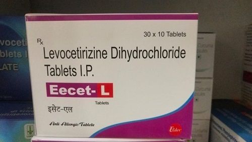Eecet-L Levocetirizine Dihydrochloride Tablets I.P., 30x10 Blister Pack