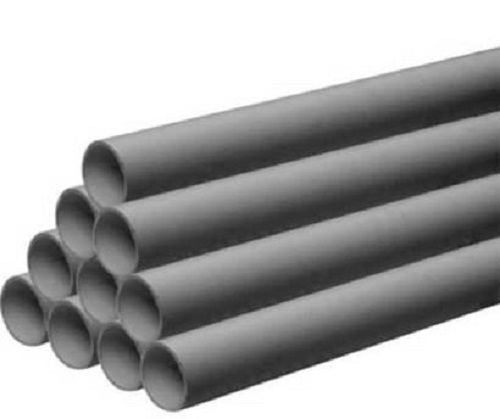 Gray All Weather-resistant Extremely Durable Round Shaped Pvc Plastic Pipe