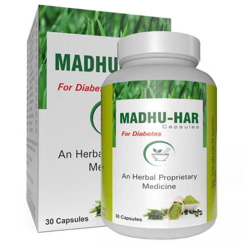 Madhu-Har Capsule For Diabetes - 30x1 Bottle Pack