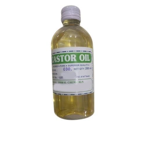 No Side Effect Skin Friendliness DP Yellow Castor Oil For Hair And Skin (200 Ml)