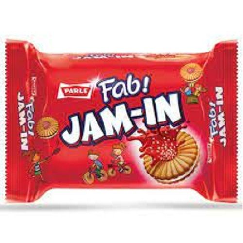 Parle Fab Jam In Biscuits With Vanilla And Strawberry Flavor And Sweet Taste