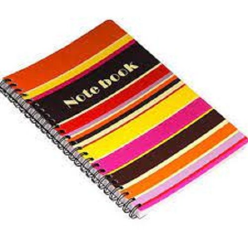 Rectangular Eco Friendly Sticky Notebook Diary With Cardboard Bound Cover