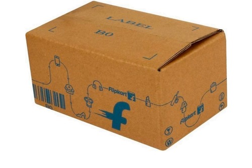 Rectangular Flipkart Printed Carton Box B38