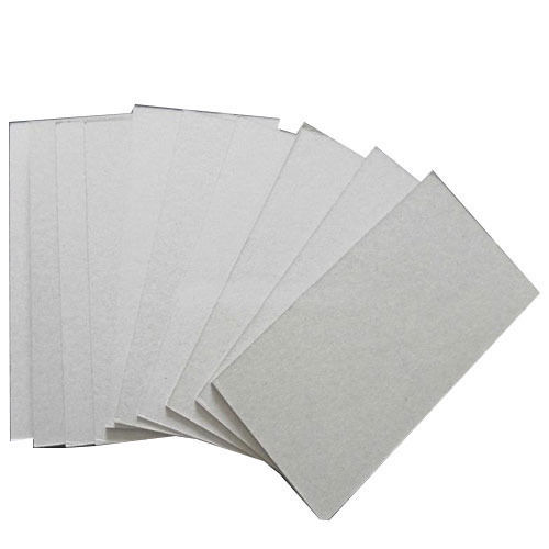 Rectangular Shape And White Paper Duplex Board For Gift Wrapping Size: Comes In Various Sizes