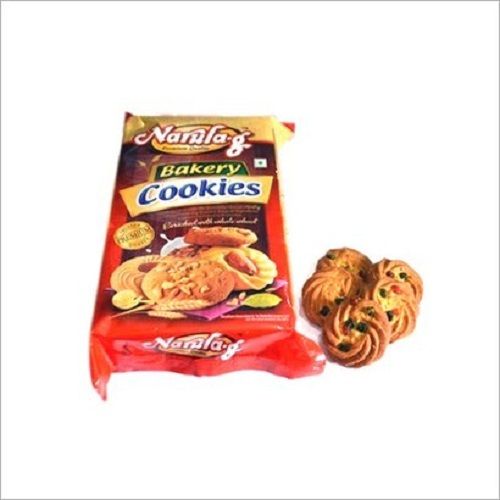 Round Shaped Sweet Bakery Cookies With Crunchy With 3 Months Shelf Life