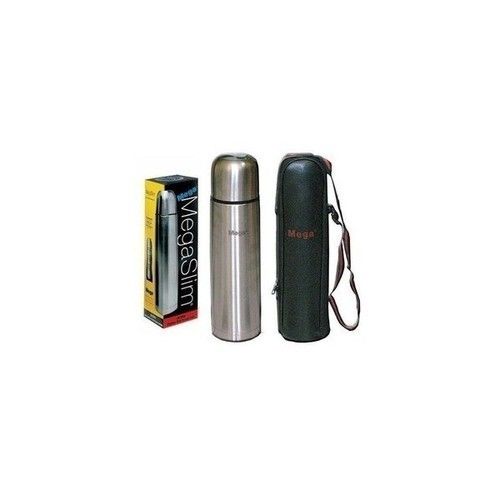 Ruggedly Constructed Mega Slim Steel Flask (500 Ml) Without Copper Base