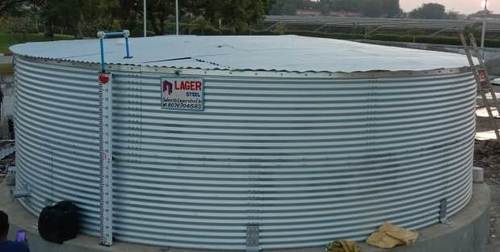 Ruggedly Constructed Stainless Steel Flat Bottom Silo Rain Water Storage Harvesting Tank