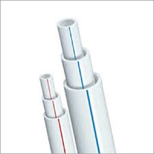 White 25-Meter Crack-Resistant Round 5-7Foot Upvc Plumbing Pipes For Water Supply Through Tube  Diameter: 5-7 Foot (Ft)