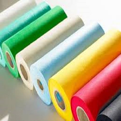 Multicolr 100% Biodegradable Antibacterial Properties Plain Slittered Non Woven Fabric Rolls In Multi Color