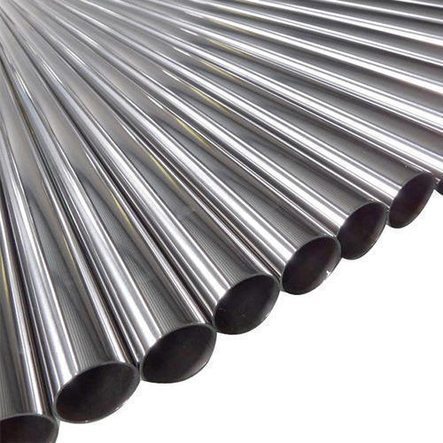 Round 202 Jt Grade Stainless Steel Pipes With Size 1/2 Inch And Silver Finish, 0.063 Inch Thickness