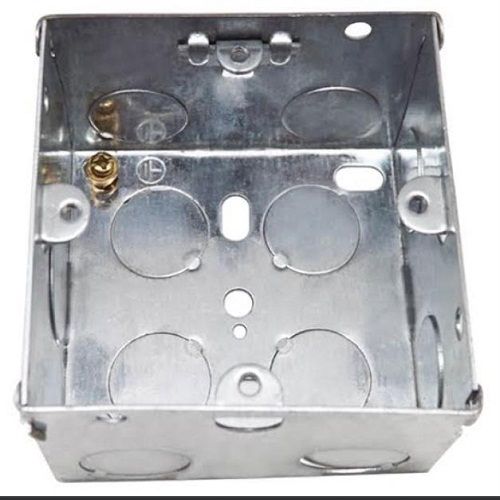 5-10 Mm Thickness Stainless Steel Square Junction Box For Electrical Fittings  Dimension(L*W*H): 55 Millimeter (Mm)