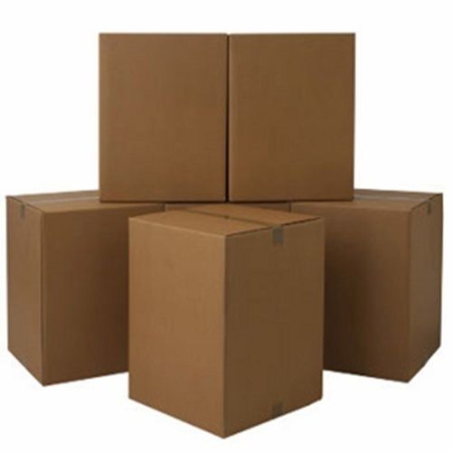 Brown Kraft Paper Corrugated Carton Box Used In Packaging Apparel