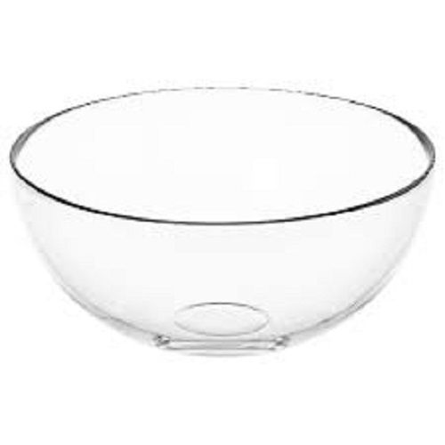 Designer Multipurpose Serving Glass Round Shaped Transparent Bowl For Home  Thickness: 10 Millimeter (Mm)