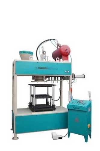 Green Color Coated Semi Automatic Shell Moulding Machine SPM Machine