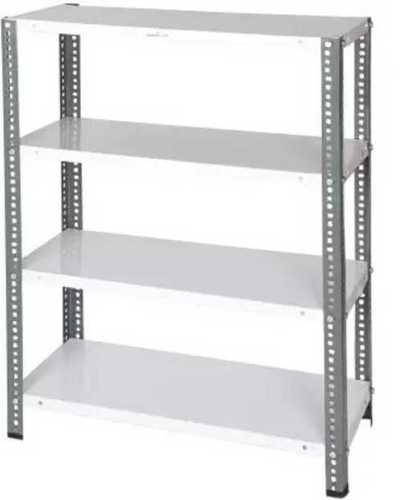 Iron High Strength Mild Steel White Slotted Angel Rack For Industrial Use