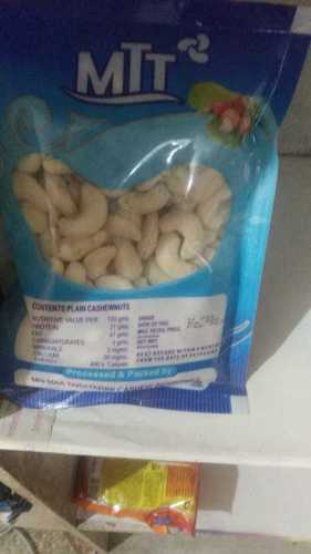 Mtt W210 Dry Fruit White Cashew Nuts Packet With Excellent And Hygienic Packing Broken (%): 0%