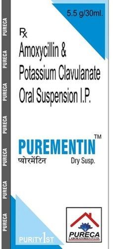 Purementin Amoxicillin And Potassium Clavulanate Oral Suspension Dry Syrup Antibiotic