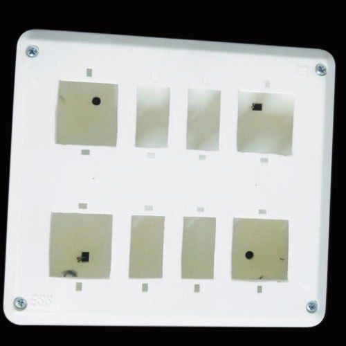 Rectangular Shape White Color Pvc Electrical Switch Box