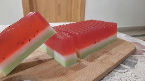 Refreshing Herbal Watermelon Bath Soap Suitable For All Skin Types