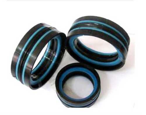 Round Shape Electrical Use Black And Blue Colour Hydraulic Rubber Seal Application: Industrial