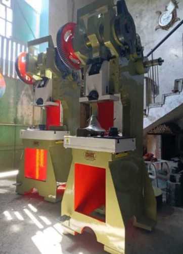 Rust Free Multi Colour Hydraulic Semi Automatic Power Press Machine Application: Industrial Use