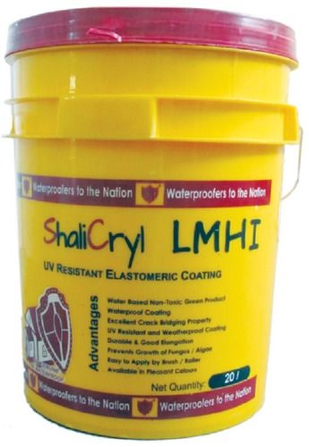 ShalicrylAR Lm Hi Energy Saving Heat Insulative Reinforced Acrylic Liquid Wp Membrane