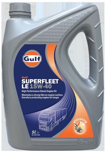 Brown Super Fleet Le 15W40 3 Litre Lubricating Oil Bottle For All Bikes