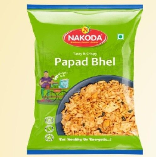 Tasty and Crispy Papad Bhel