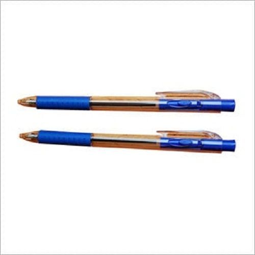 Blue  Fine Writing Plastic Granules Smooth Refill Ball Pens For School, Office