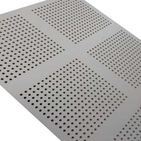 12mm Gypsum Perforated Acoustic Wall Panels with 600x600mm Size