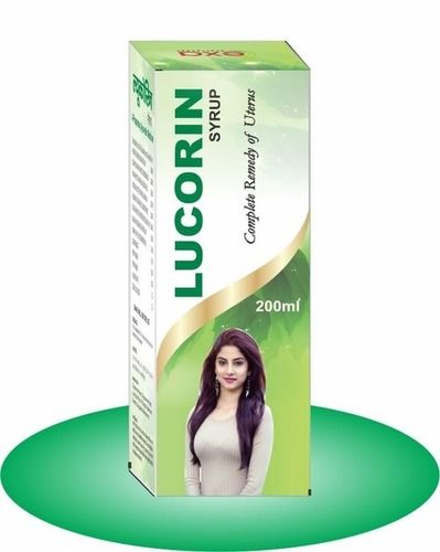200ml Lucorin Syrup With Complete Remedy Of Uterus For Women 