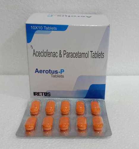 Aceclofenac 100 mg Paracetamol 325 mg