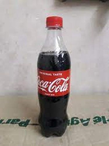 Chilled And Fresh Black Coca Cola Cold Drink 750 Ml Bottle With Sweat Taste