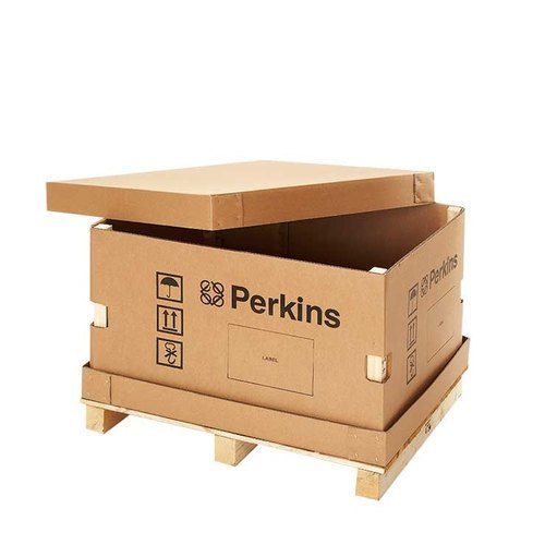 Die Cut Matte Finish Brown Digital Printing Corrugated Boxes For Packaging