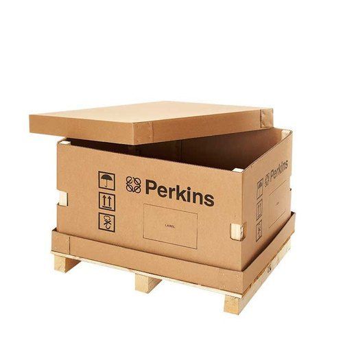 Paper Die Cut Matte Finish Brown Digital Printing Corrugated Boxes For Packaging